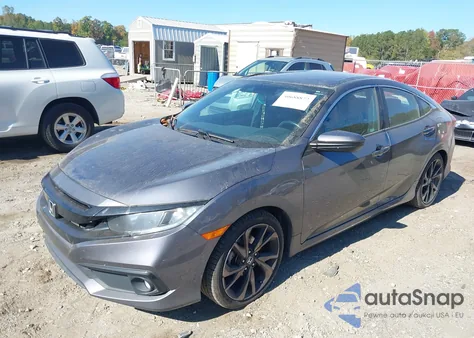 2020 Honda Civic Sport from USA, damaged, VIN 2HGFC2F80LH568180